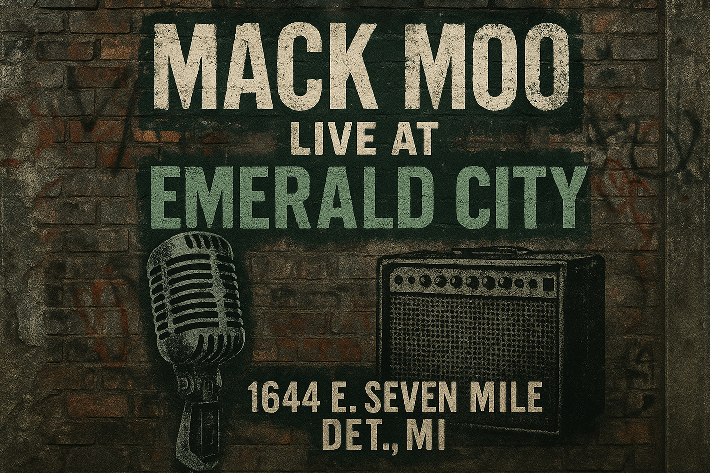Mack Moo Live at Emerald City